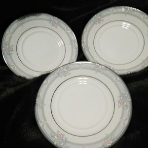 3x Noritake Lancashire 3883 saucers